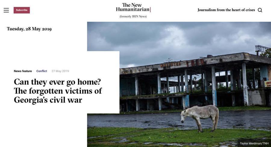 The New Humanitarian — The Forgotten Victims of Georgia's Civil War.