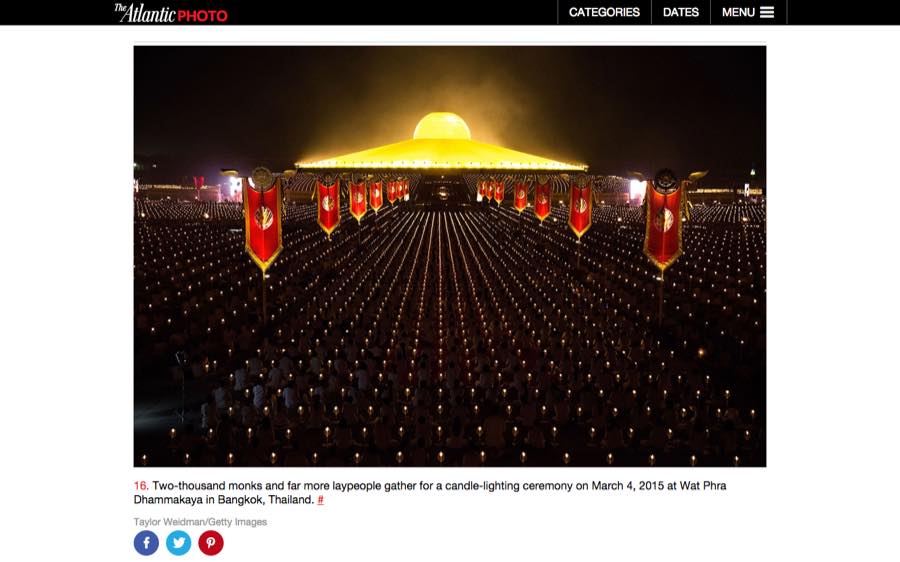 The Atlantic — Photos of the Week: Wat Phra Dhammakaya.
