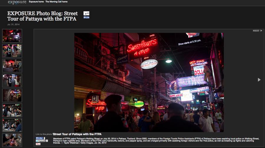 The Morning Call — Exposure: Street Tour of Pattaya With the FTPA.