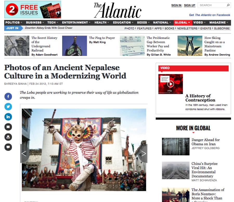 The Atlantic — Photos of an Ancient Nepalese Culture in a Modernizing World.