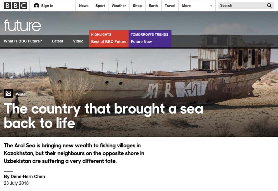 BBC Future — The Country That Brought a Sea Back to Life.