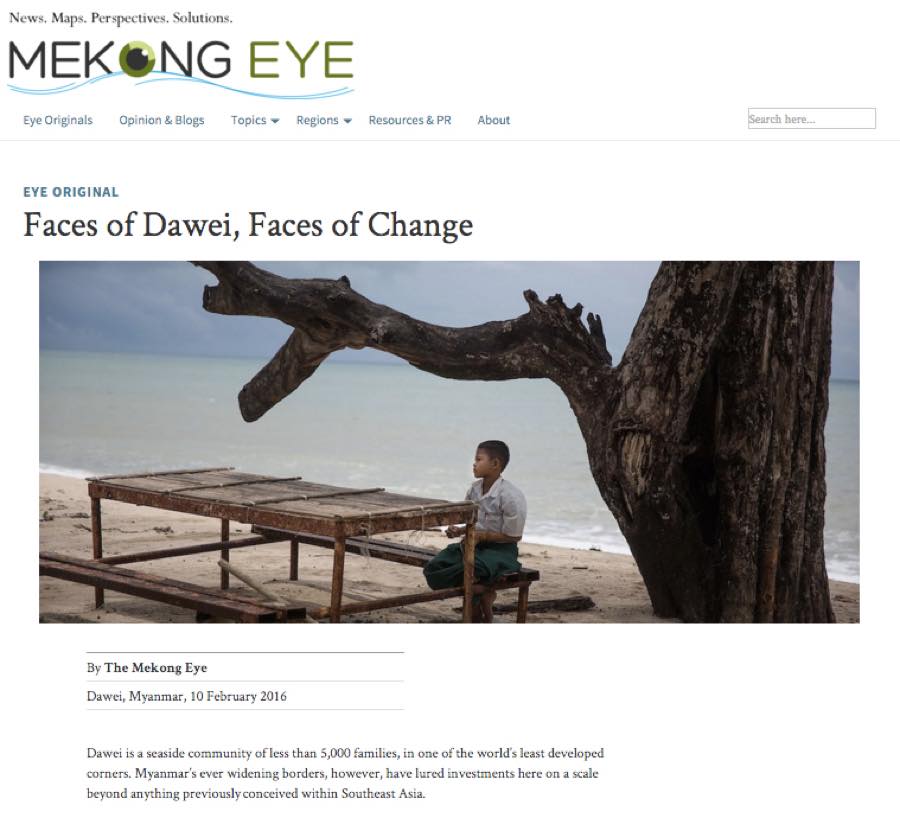Mekong Eye — Faces of Dawei, Faces of Change.